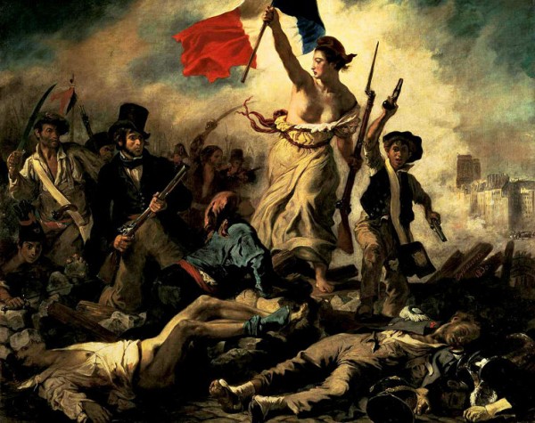 Histoire Et Roman - La Liberte Guidant Le Peuple